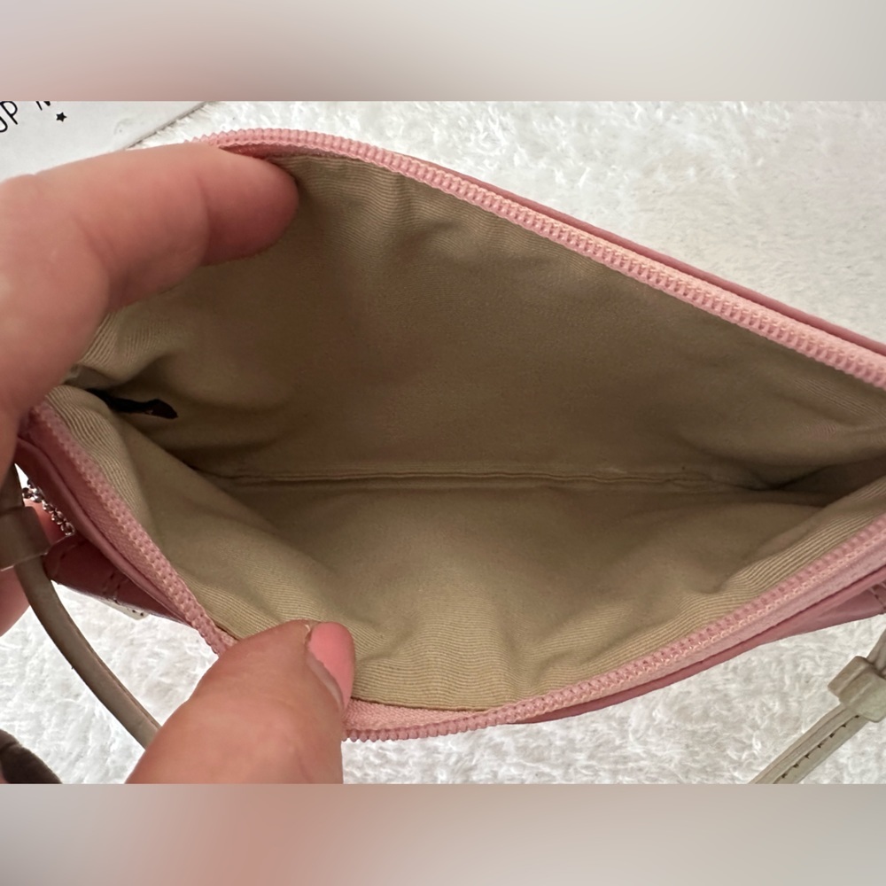 Vintage Coach Pink Leather Wristlet - Picture 6 of 6